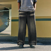 Washed Urban Wide Jeans